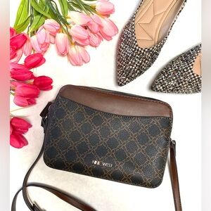Nine West Crossbody Brown Purse
